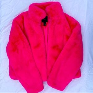 Forever21 Fuzzy Jacket